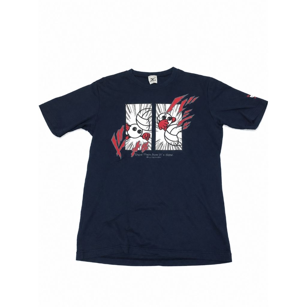 Kaos Olahraga Voli Mizuno x Fuji Television Japan Tag Mizuno Original