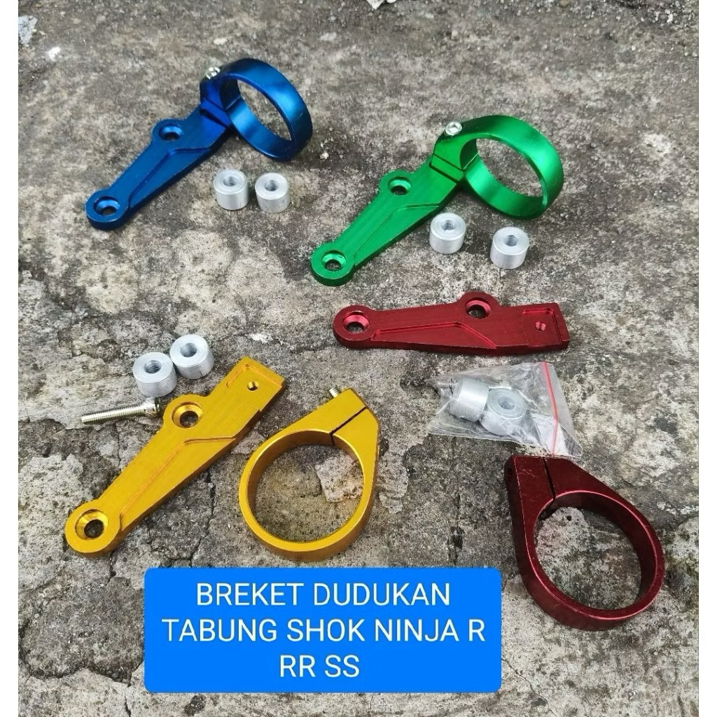 Pangkon dudukan tabung sekok belakang Kawasaki ninja r versi murah /Bracket Tabung shock