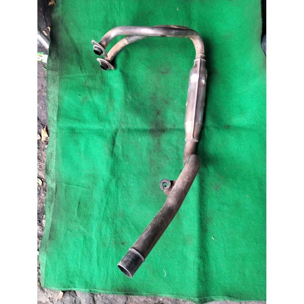 header leher knalpot pipa knalpot standar kawasaki ninja 250 FI / Z250fi original