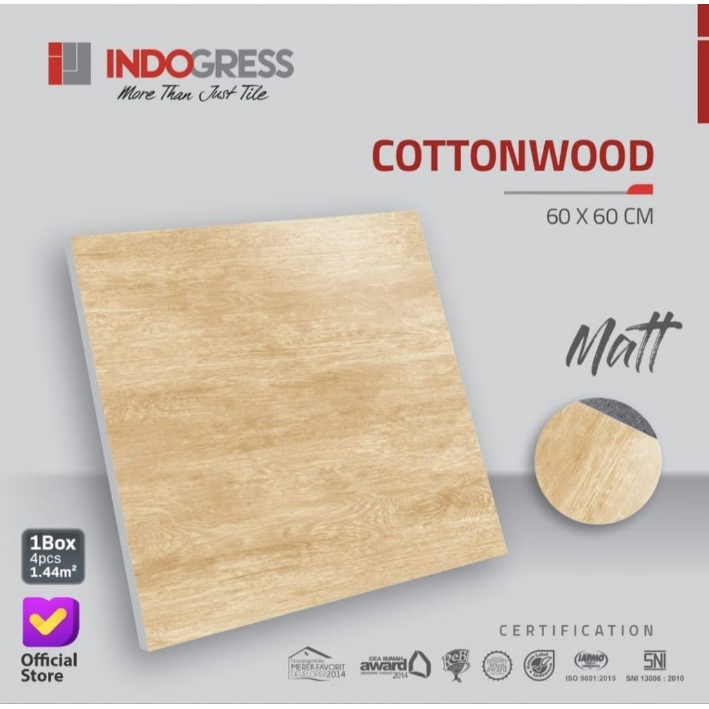 Granite 60x60 Indogress CottonWood | Matt
