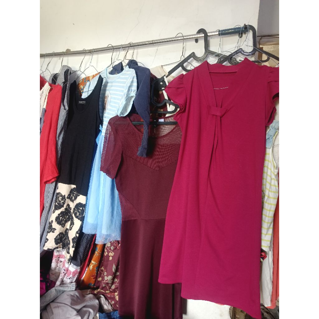 Inner Dress Tanpa Lengan Katun Toyobo Nyaman Dipakai