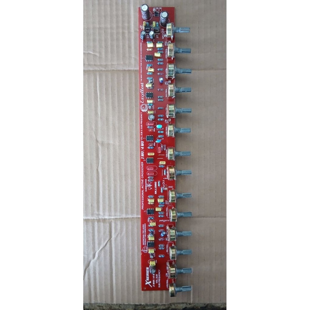 Kit crossover 3/4 way plus sub stereo