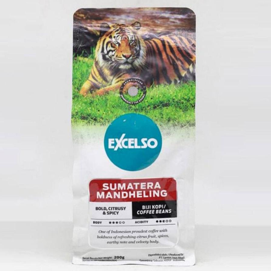 EXCELSO SUMATRA MANDHELING BIJI 200 GR - SURABAYA