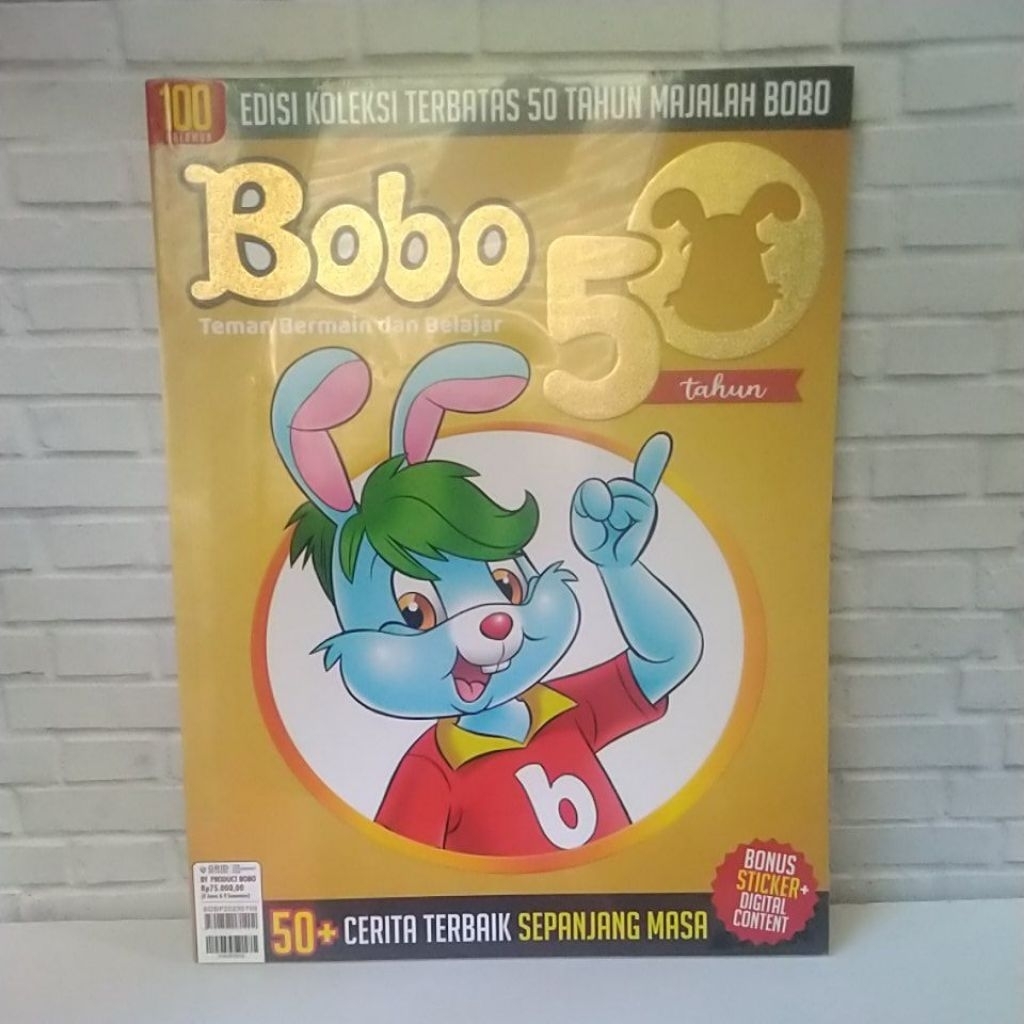 Majalah Bobo Edisi Koleksi 50 Tahun New Segel
