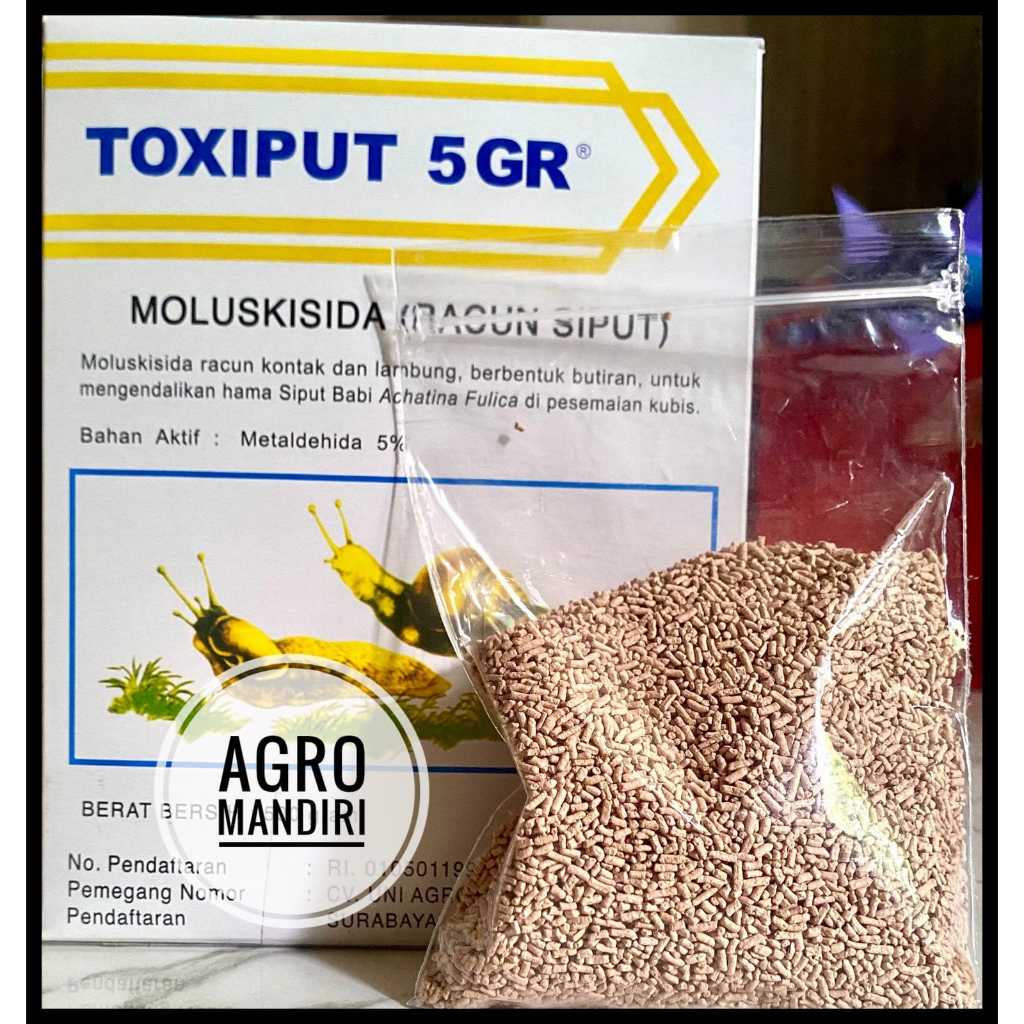 Toxiput 100 Gram Moluskisida Racun Keong SIput Bekicot