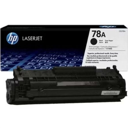 Toner Hp laserjet 78A black CE278A cartridge printer hp laserjet pro m1536dnf mfp hp laserjet pro p1
