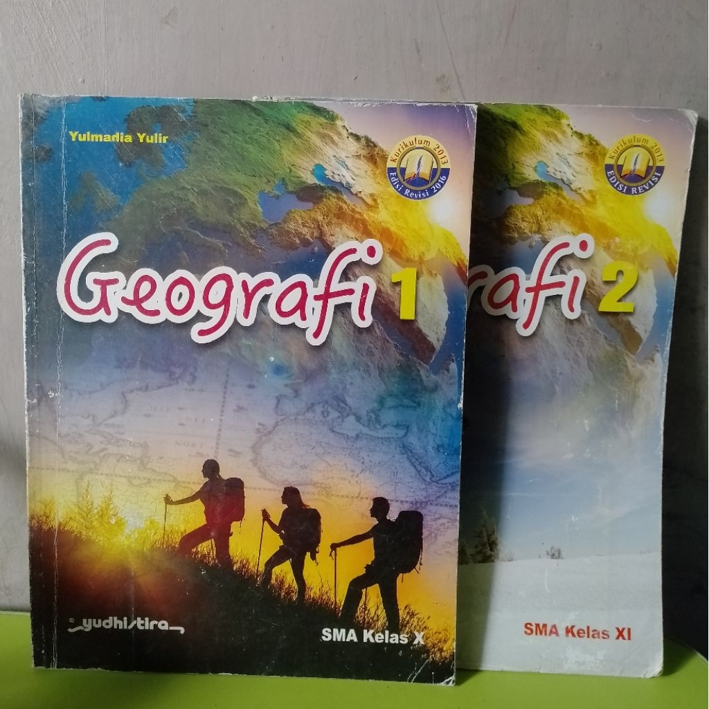 GEOGRAFI UNTUK SMA KELAS 10, 11 PENERBIT YUDHISTIRA