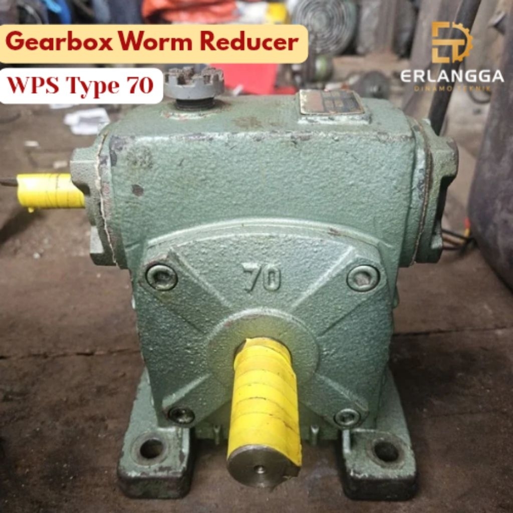 Gearbox Worm Reducer | WPS 70 - Ratio 1:40