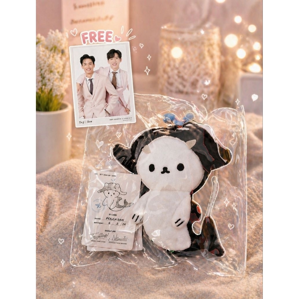 (BOOKED) Polcasan Doll Keyring/ Keychain V1 GMMTV *FREE PC OFFICIAL TAYNEW // BACA DESKRIPSI