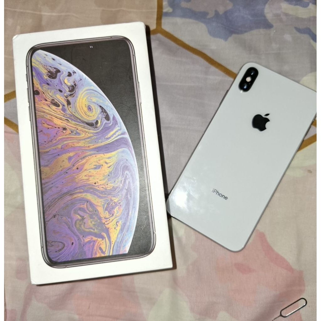 Iphone XS MAX second inter 256gb SILVER