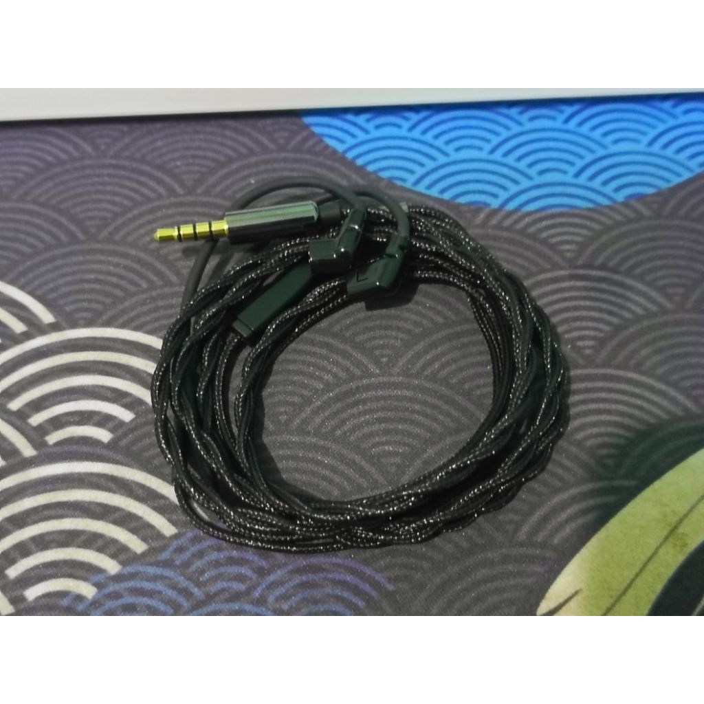 Kabel Tripowin Zombur QDC 3.5mm with Mic