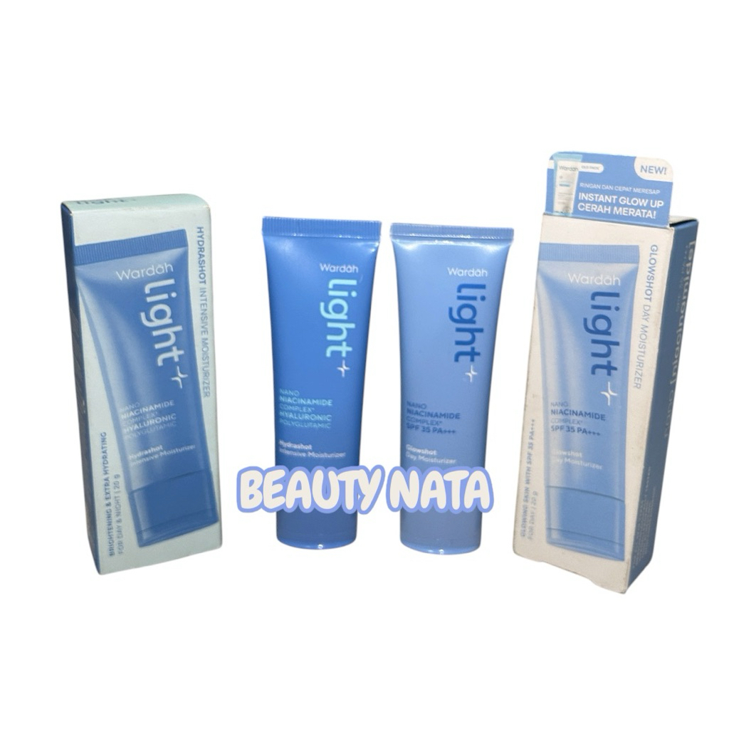 Paket Wardah Lightening Pelembab Wajah Siang dan Malam 20ml Original/BPOM/Terbaru/Terlaris Semua Jen