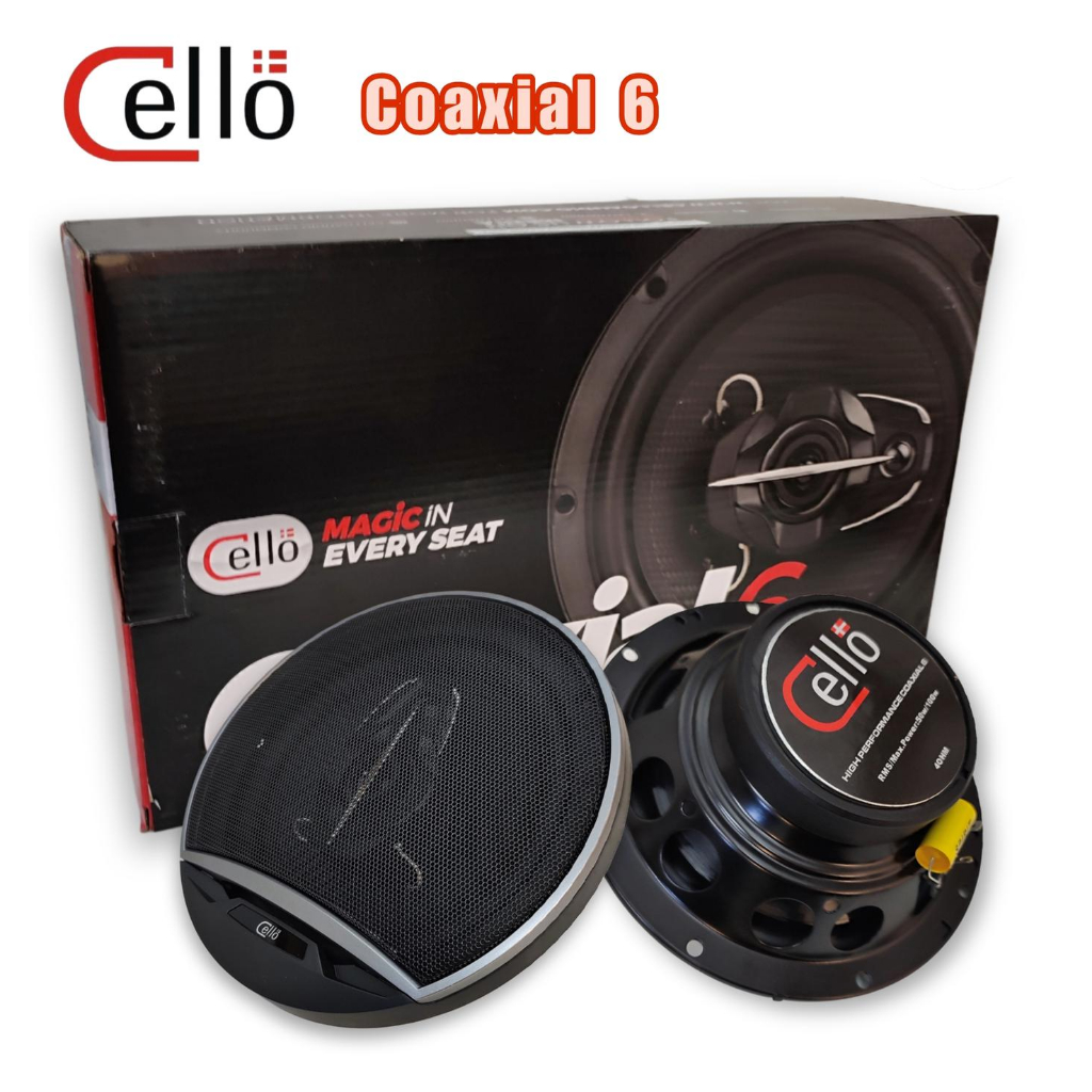 Speaker Cello Coaxial 6 Coaxial 3 Ways / Speaker Mobil Cello / Speaker Coaxial6 Cello 6"