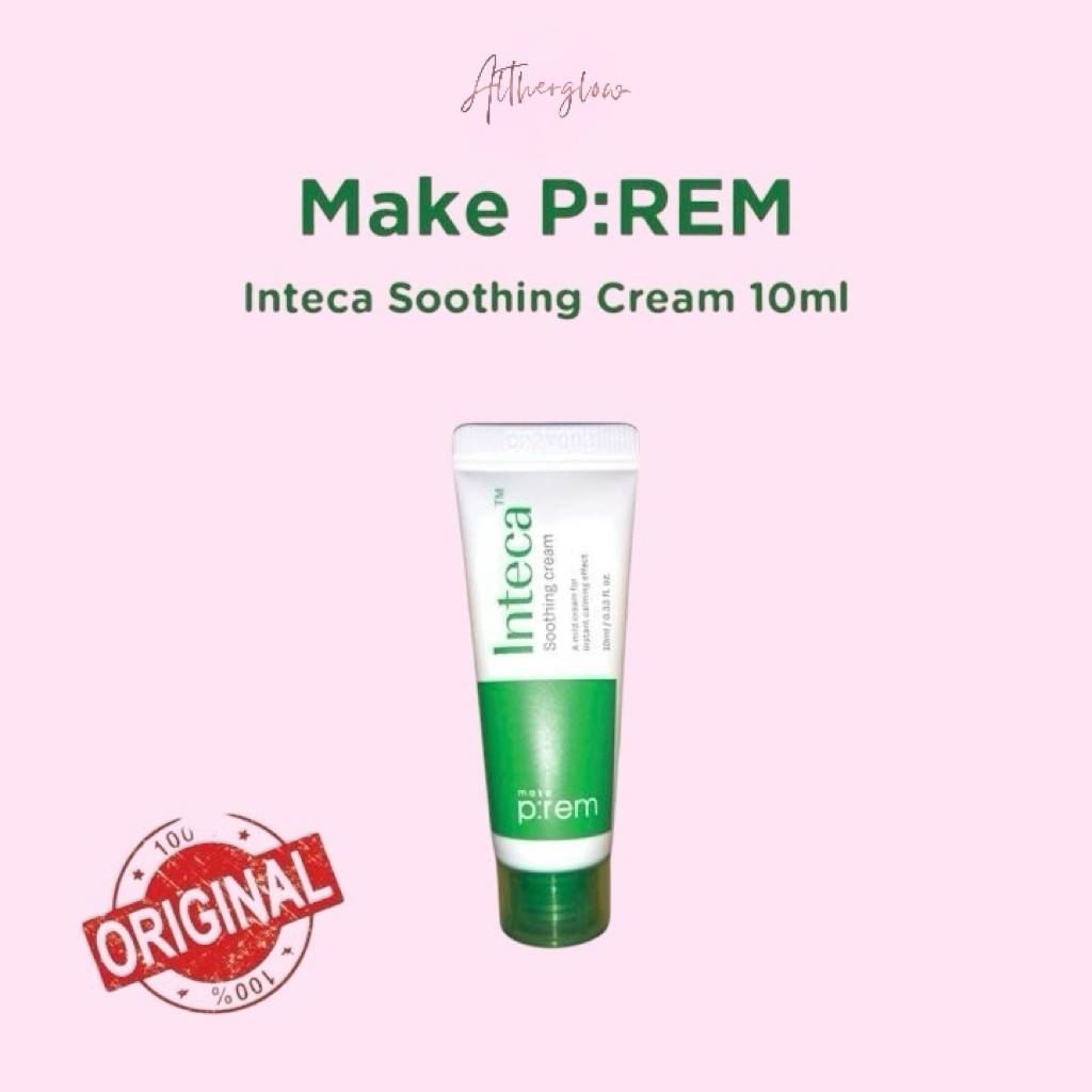 Make P:rem Inteca Soothing Cream 10 ml / Inteca Soothing Toner 20 ml