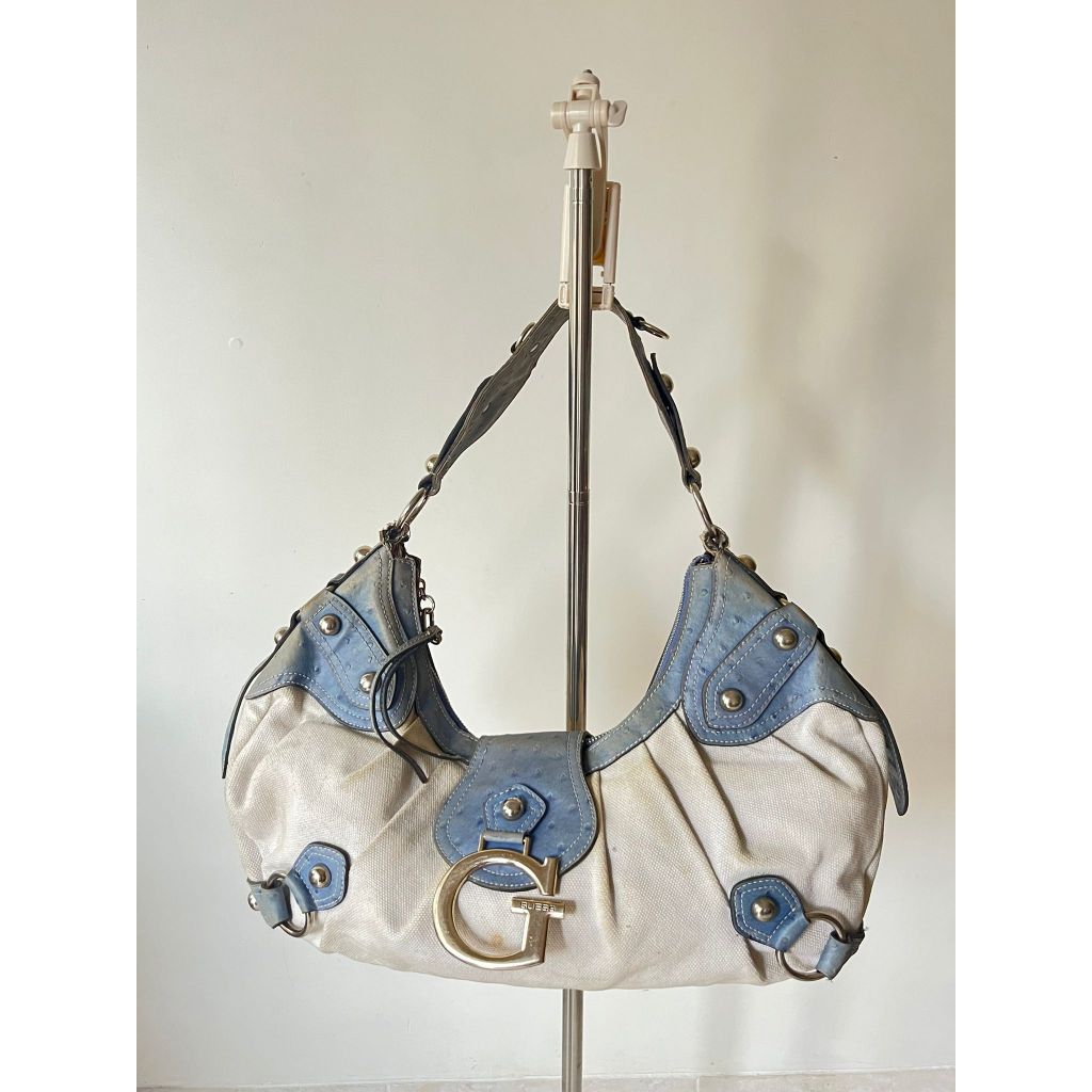 GUESS Hand Bag Tas Jinjing Wanita Half Moon ASLI