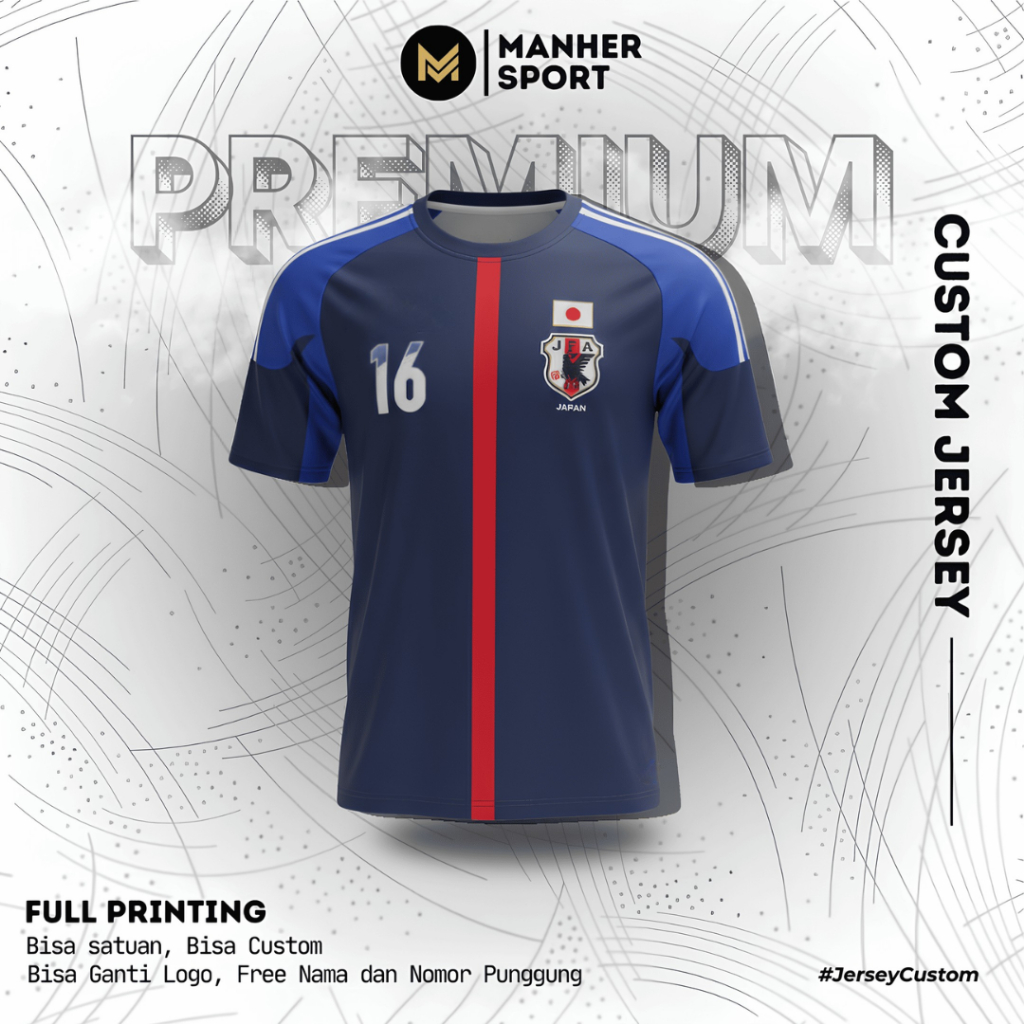 Jersey Jepang 2012 Full Printing custom
