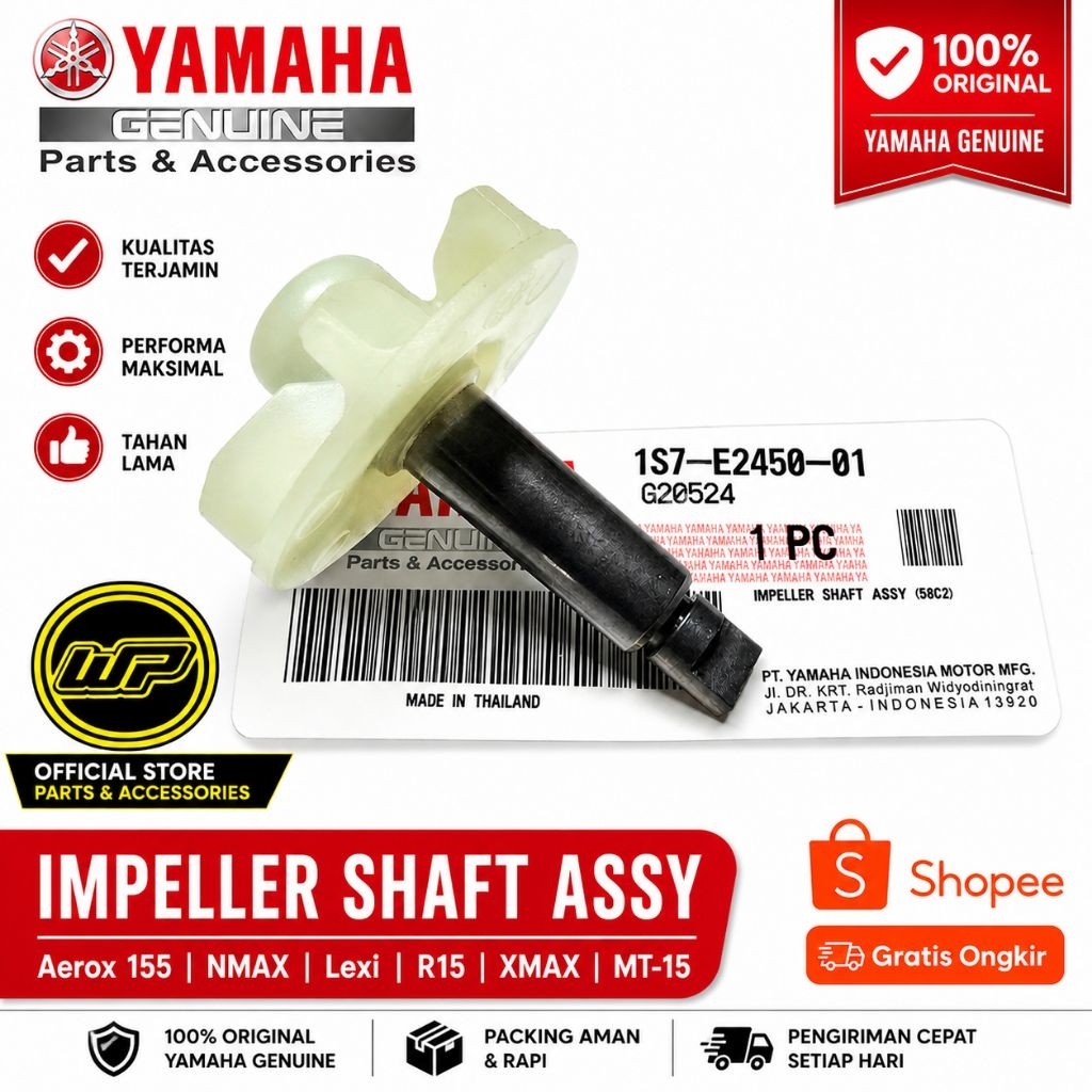 Kipas 1S7 impeller water pum Pump Radiator Jupiter MX 135 MX Njmx King 150 Old New Ori Ygp