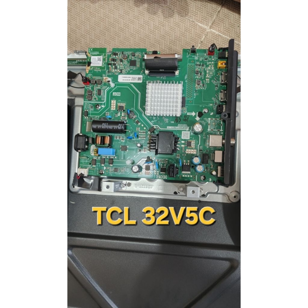 BARU MB TV TCL 32V5C / MAINBOARD TV TCL 32V5C / MESIN TV TCL 32V5C / MODUL TV TCL 32V5C