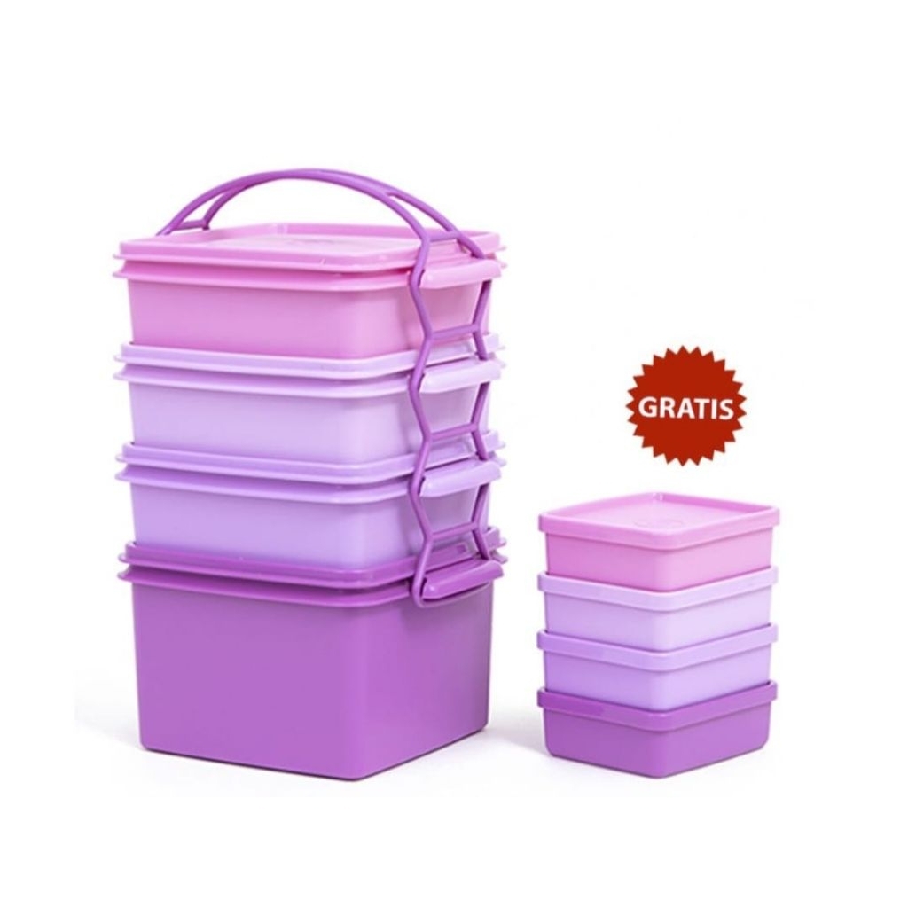 Rantang ungu by Tupperware