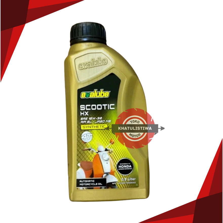 OLI EVALUBE SCOOTIC HX OLI EVALUBE MATIC HONDA EVALUBE HX