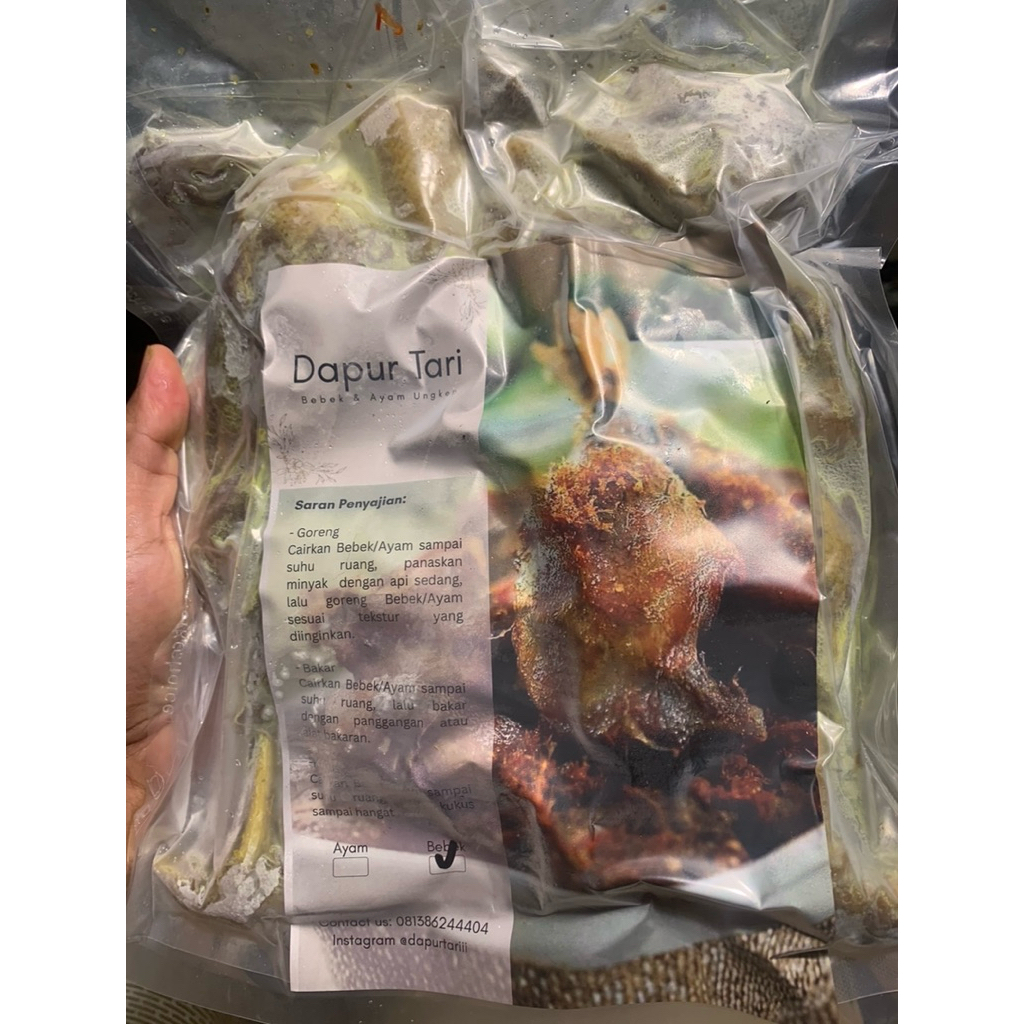Bebek Ungkep 1ekor Frozen