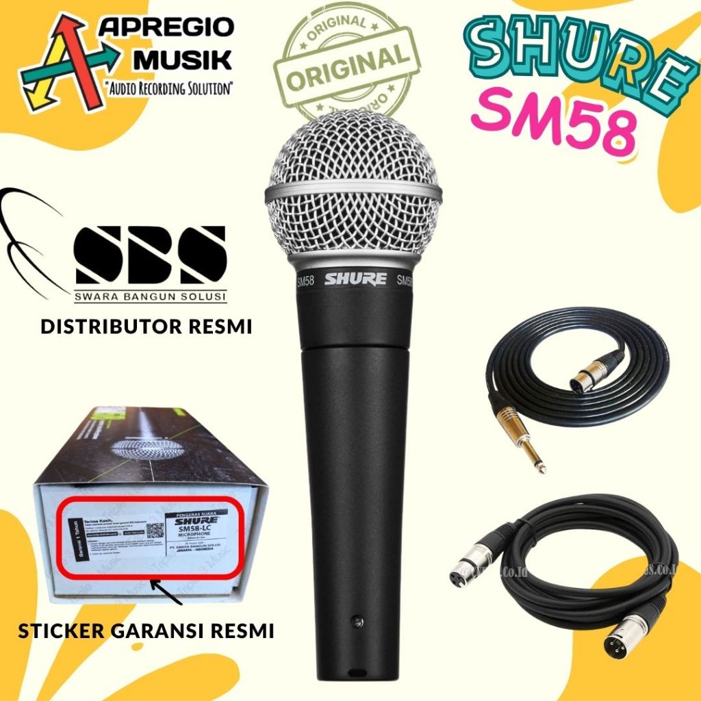 Shure SM58 SM 58 SM58-LC SM58 Black edition SM58S SM 58S Switch Original Dynamic Vocal Microphone Ap