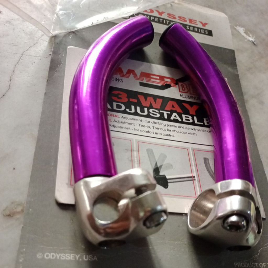 alumunium bar end Odyssey USA new old stock