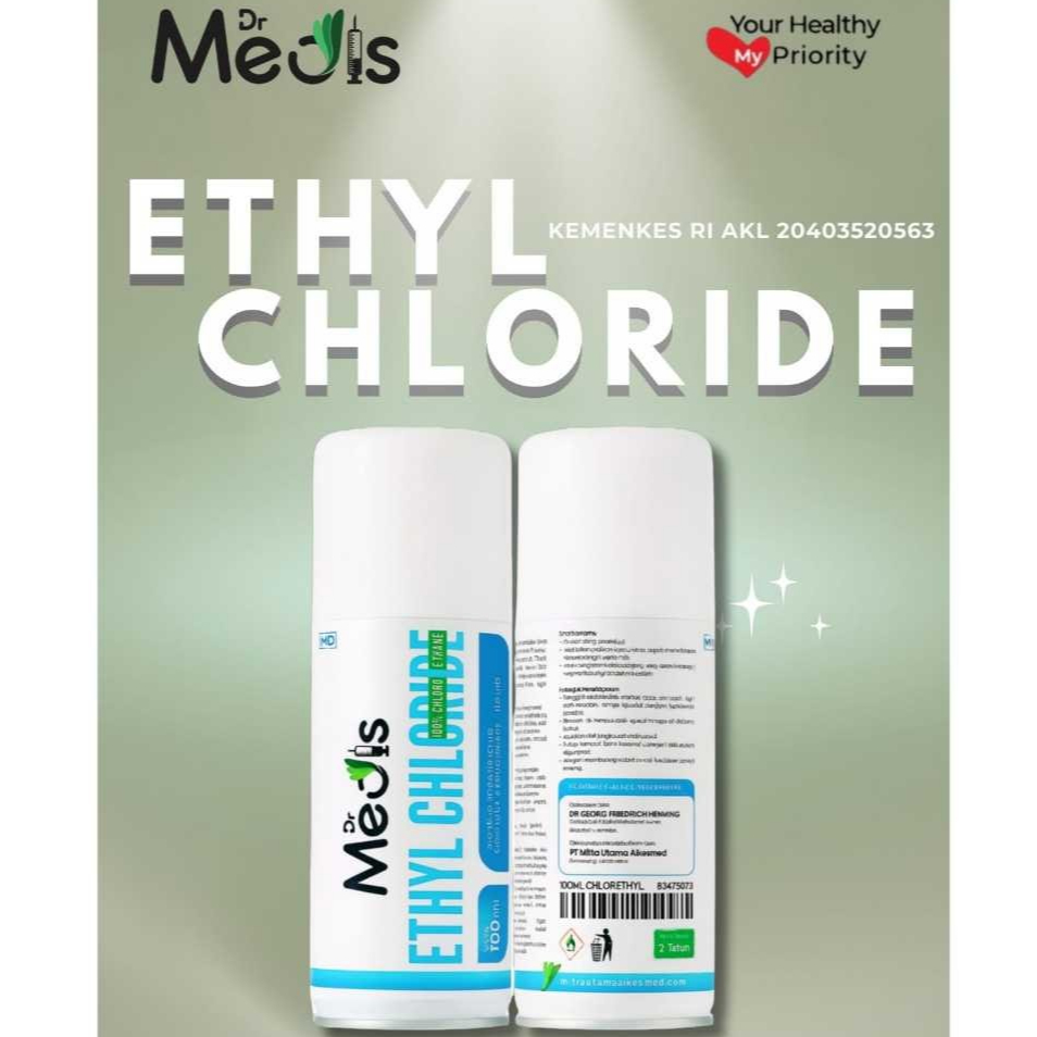 Dr Medis Ethyl Chloride 100ml Murah