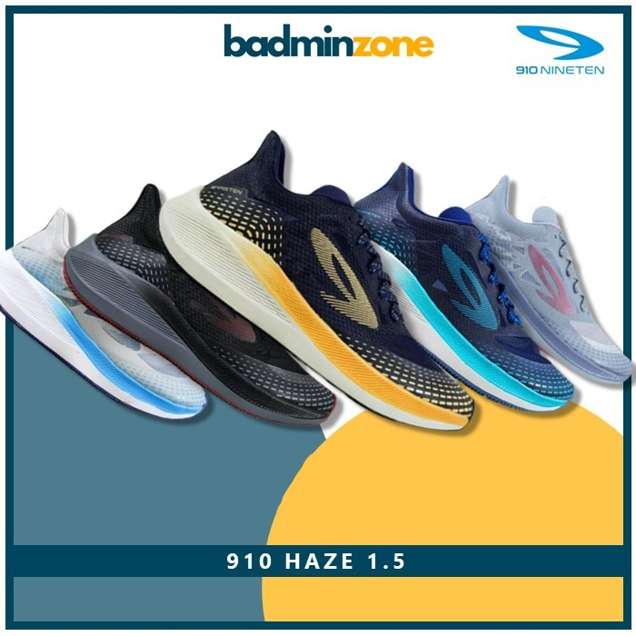 Sepatu Running 910 Nineten Haze 1.5 Original Sepatu Olahraga Lari Pria Wanita 910 Original
