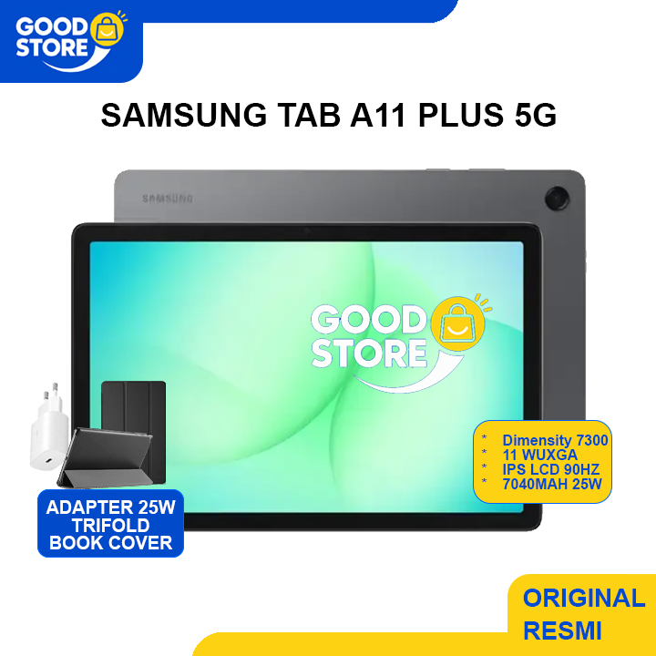 Samsung TAB A11 PLUS 5G A11+ 6/128 6GB 128GB Garansi Resmi