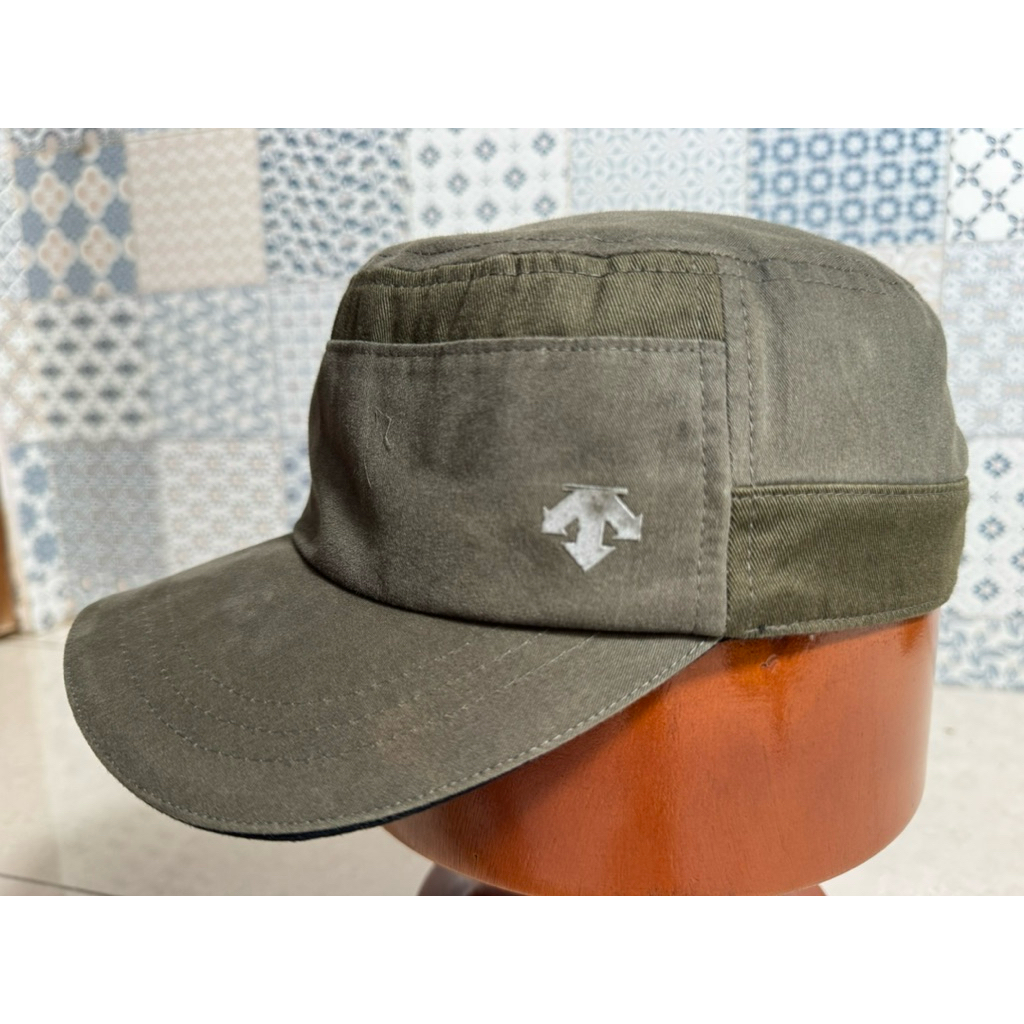 Topi Second Brand Branded Komando Military Newsboy Descente Original Full Tag