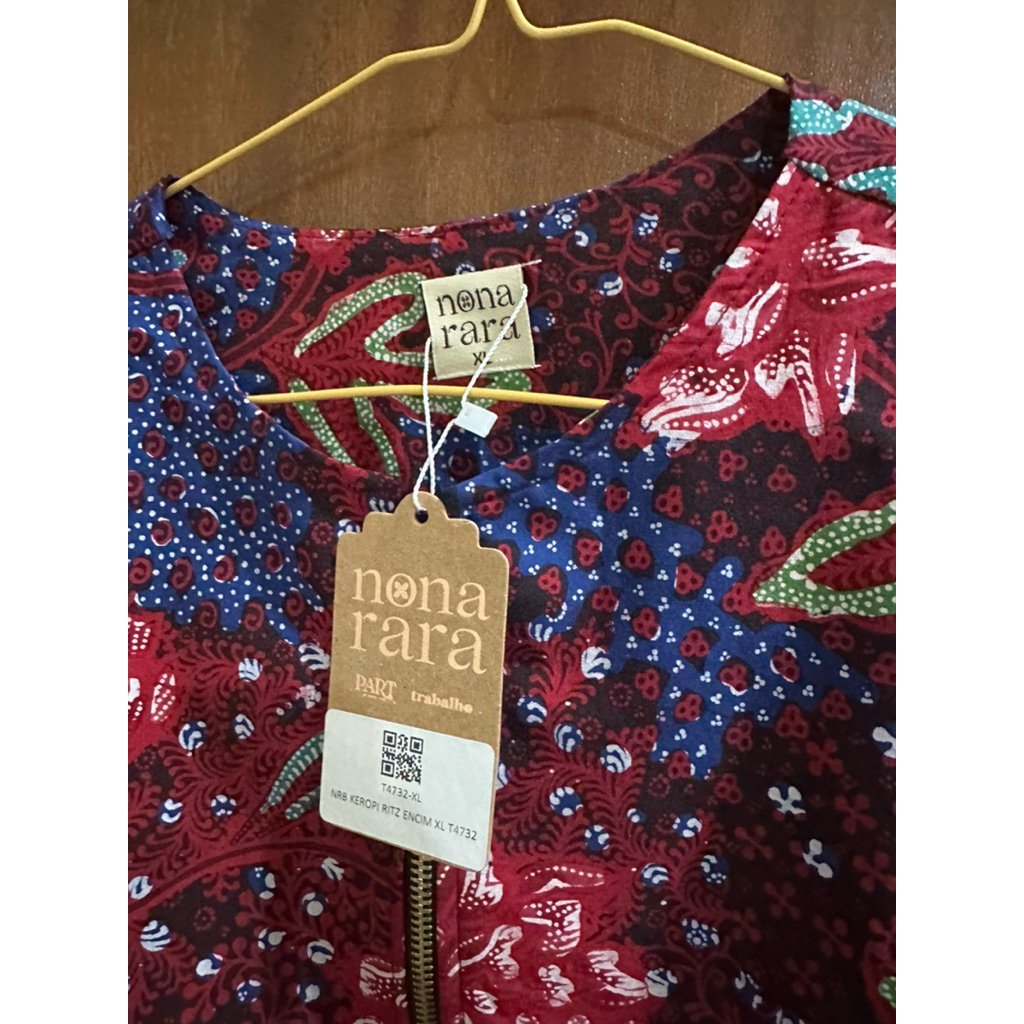 Nona Rara Batik with Zip keropi ritz encim
