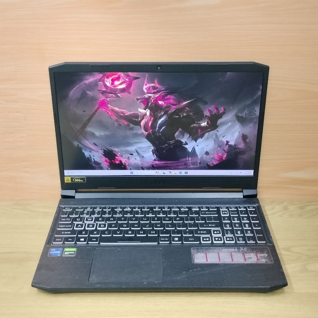 laptop gaming acer nitro 5 intel core i5-11300H Nvidia Gtx 1650(4gb) ram 16gb/ssd 512gb fhd ips 144H