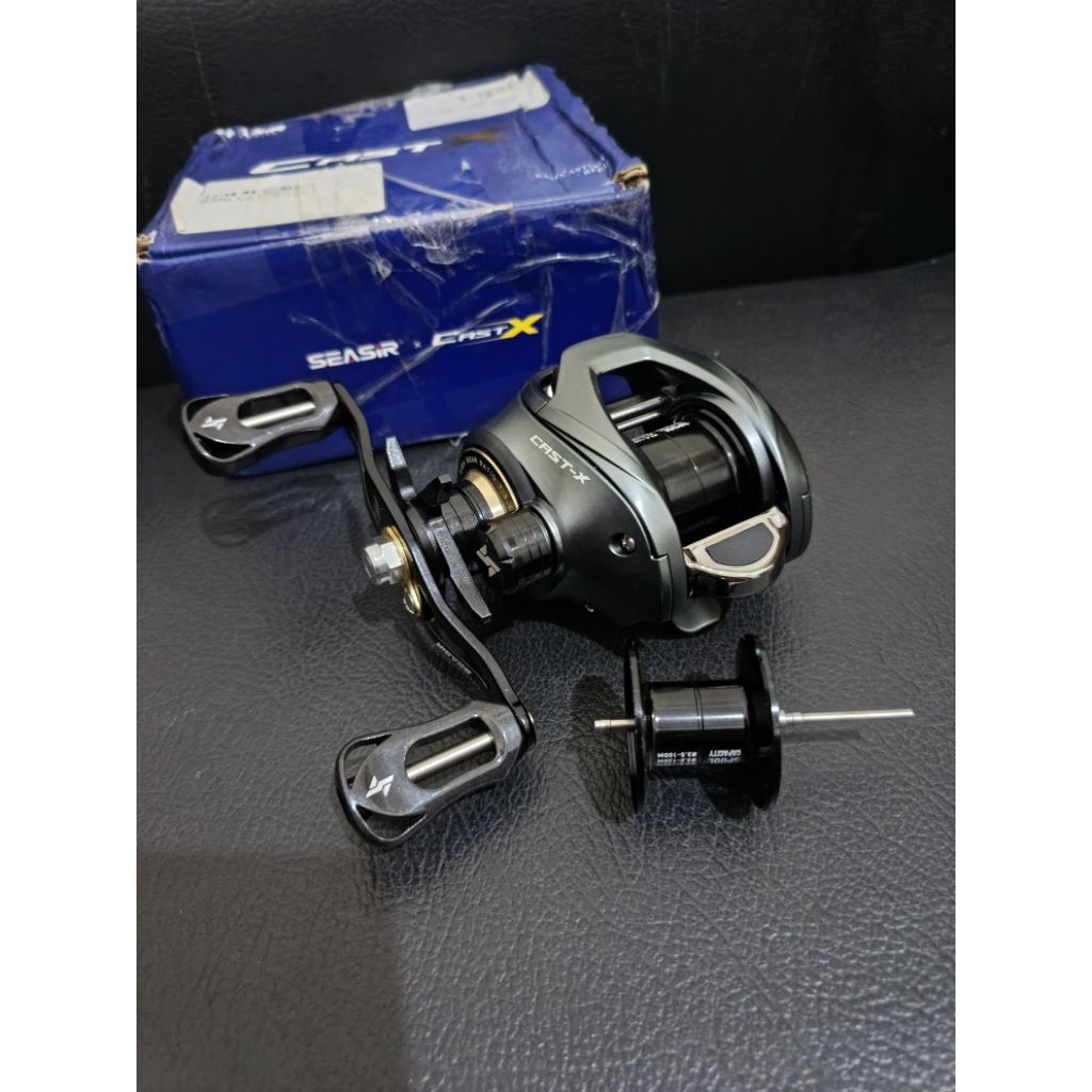 Seasir Cast X Reel Pancing Casting Reel Pancingan Baitcasting Double Spool