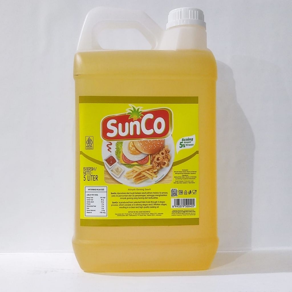 Minyak Goreng Sunco 5 Liter