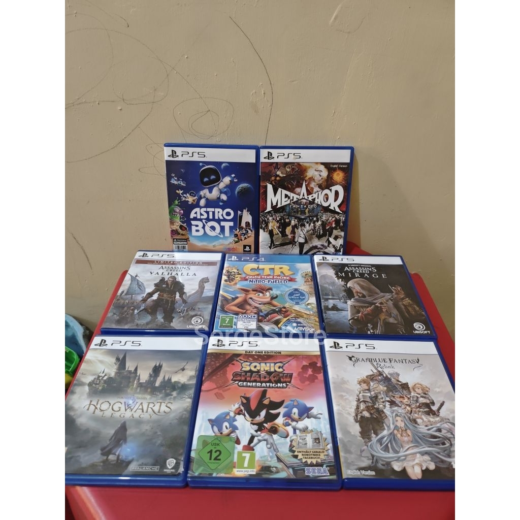 Kaset PS4 & PS5