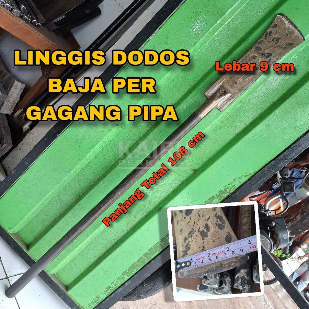 Linggis Dodos Baja Per Gagang Pipa