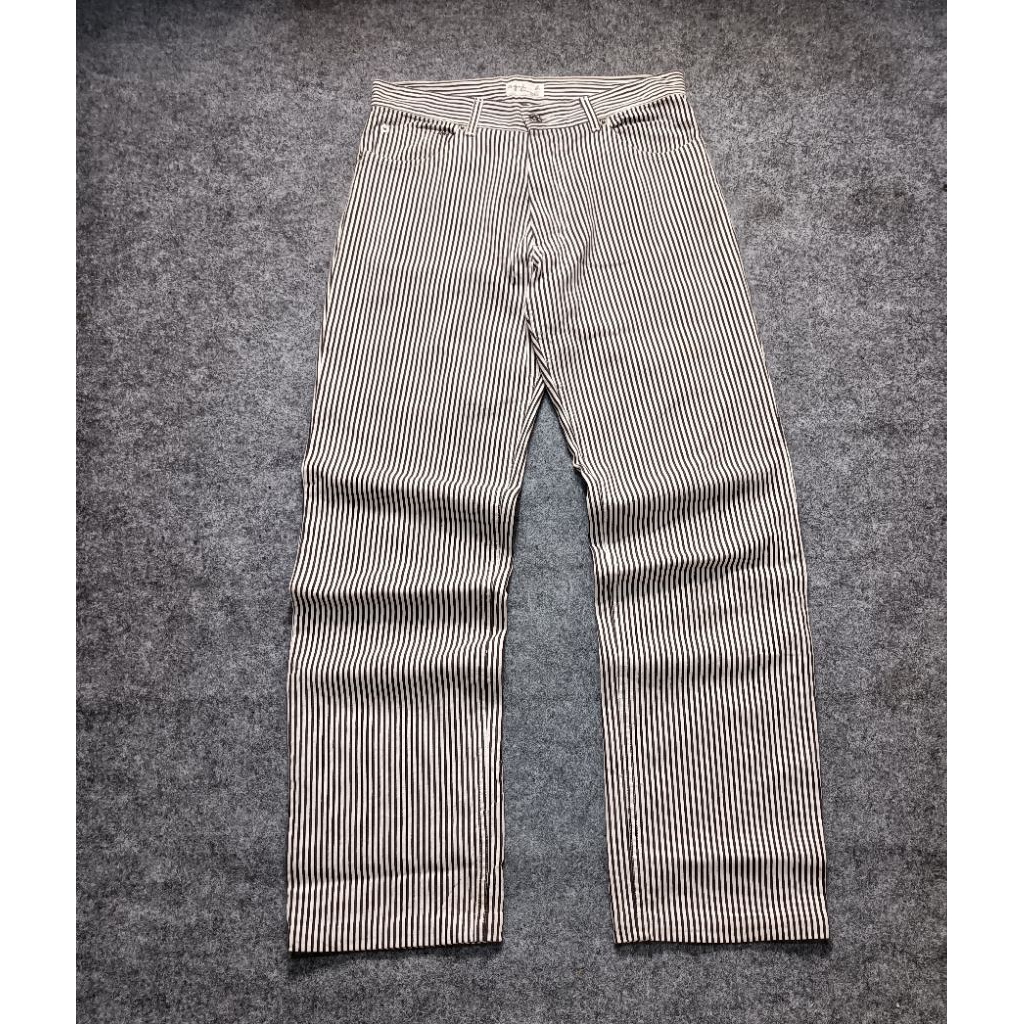 AGNES B. HOMME PARIS STRIPE PANTS.