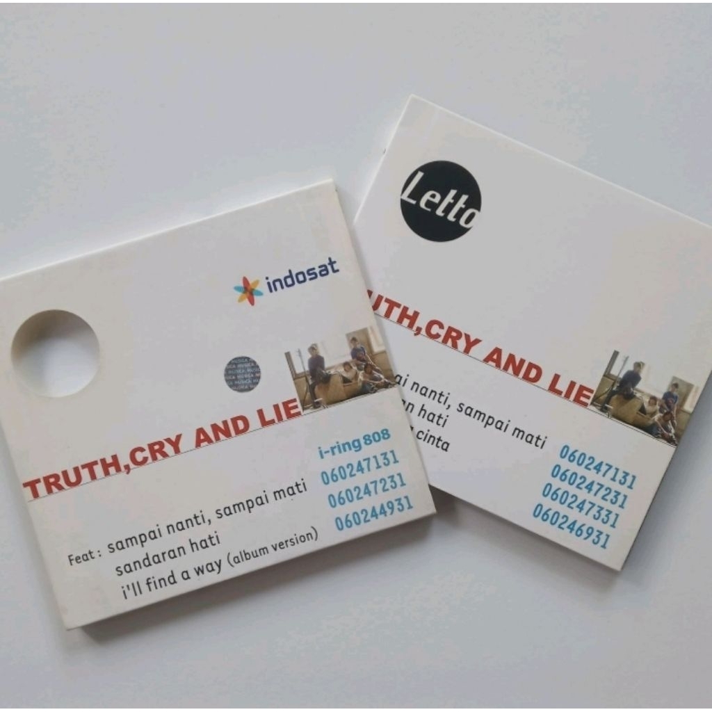 CD LETTO TRUTH, CRY AND LIE