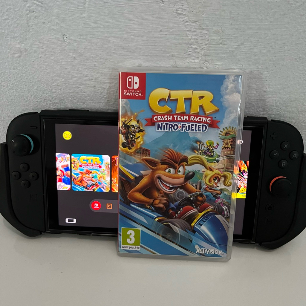 CTR nintendo switch catridge crash team racing game