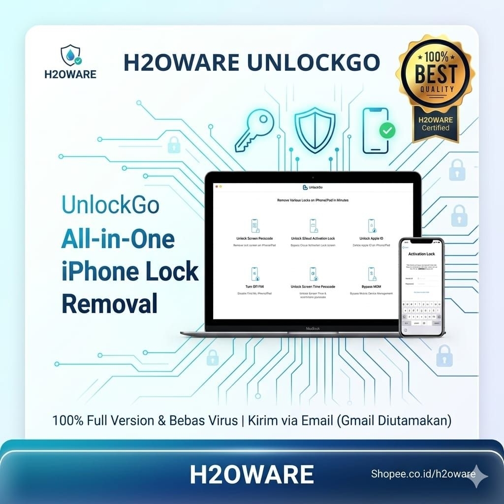 UNLOCKGO - PASSCODE | ICLOUD | IPHONE | IPAD | IOS | PC WINDOWS