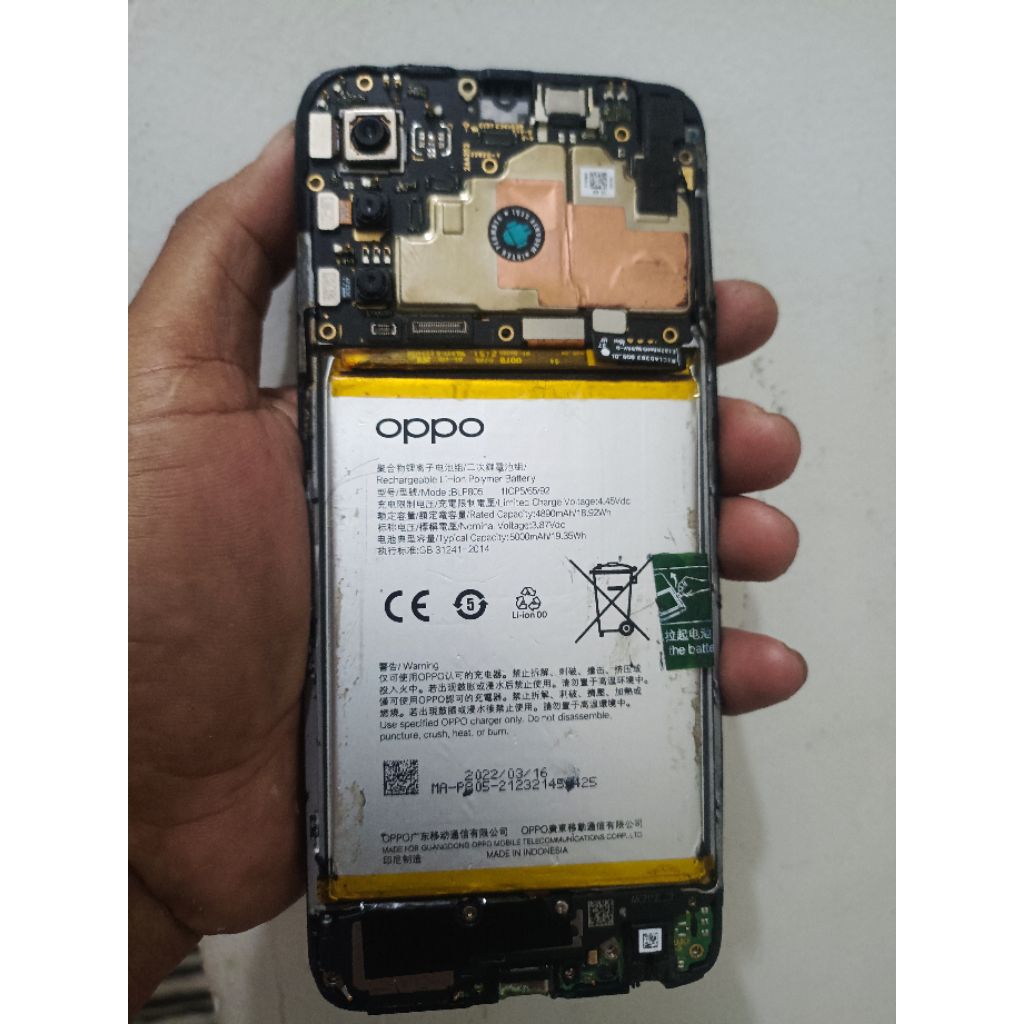 oppo a54 ori minus lcd