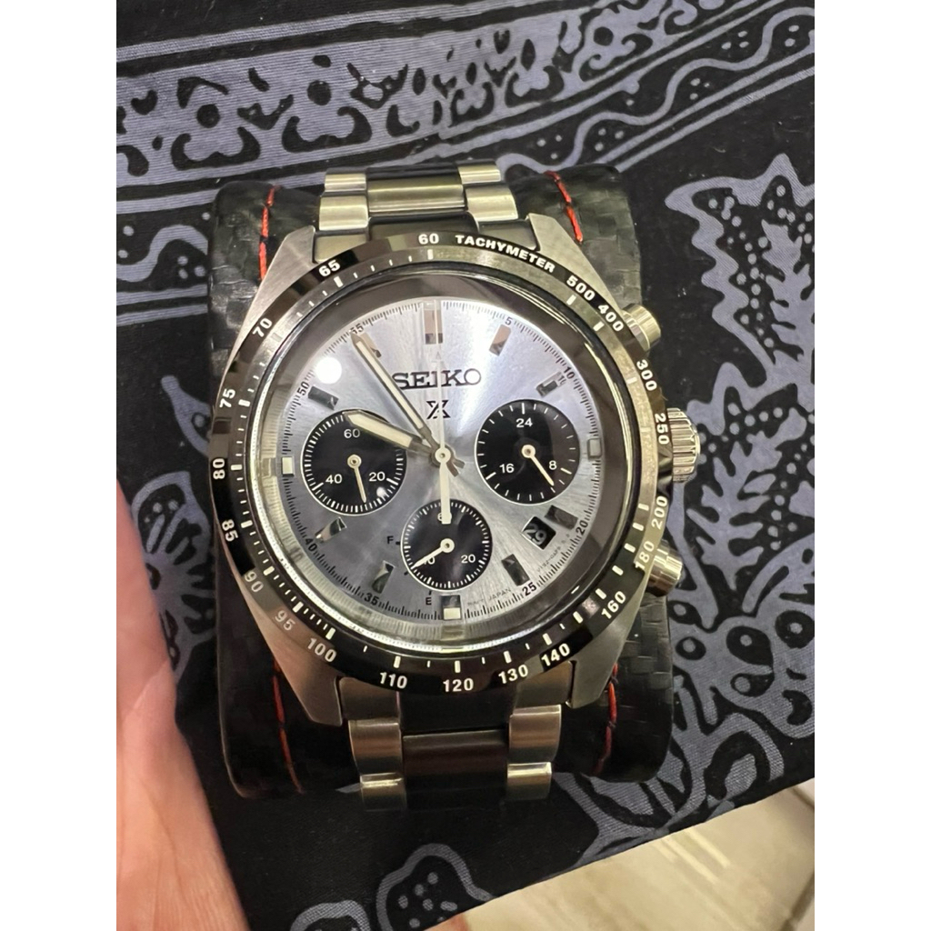 Jam Tangan Pria Seiko Prospex SSC909P1 Solar Chronograph Original Bekas Like New