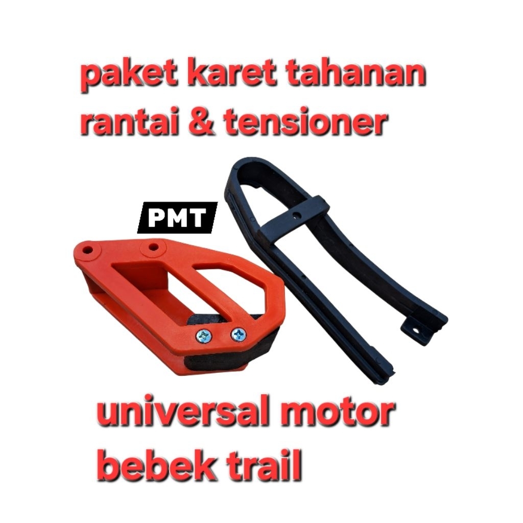 Paket Karet Tahanan Rantai Universal Motor Bebek Trail &Tensioner