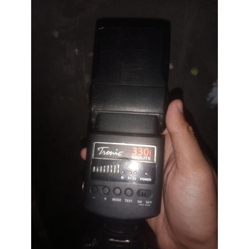 flash tronic 330i jual apa adanya baca deskripsi