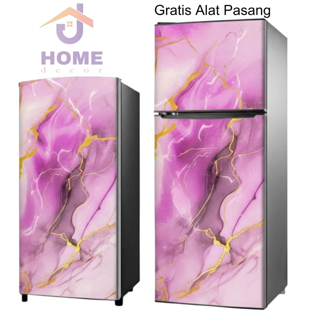 Sticker Kulkas Lemari Es 1 Pintu 2 Pintu