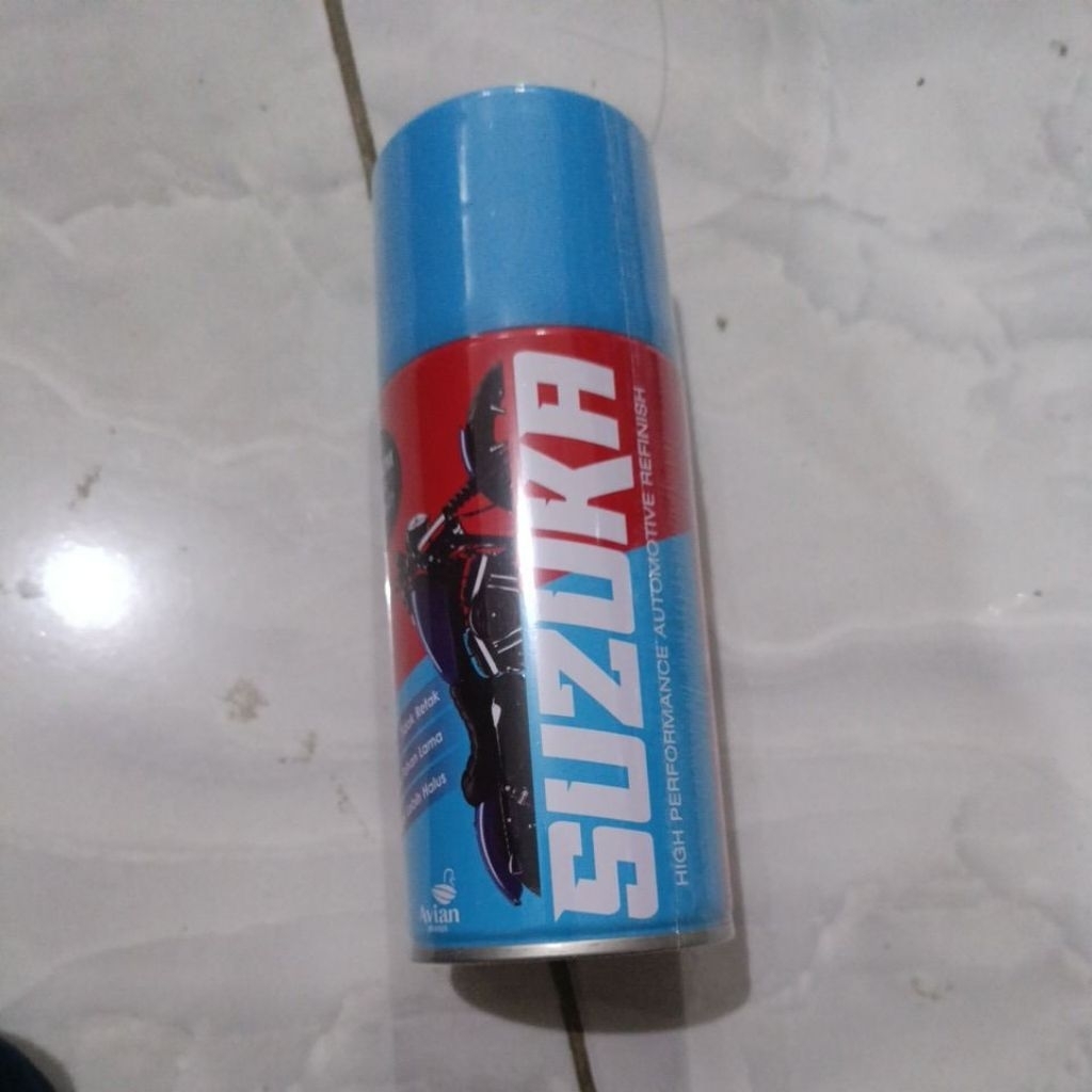 pilox SUZUKA warna "SUPER BLACK MATT" 300G