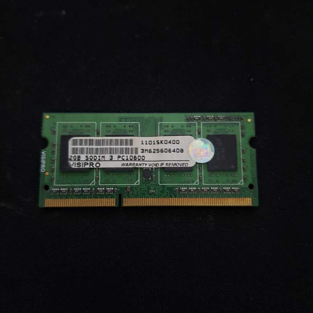 RAM VISIPRO 2 GB DDR3 PC-10600 SODIMM