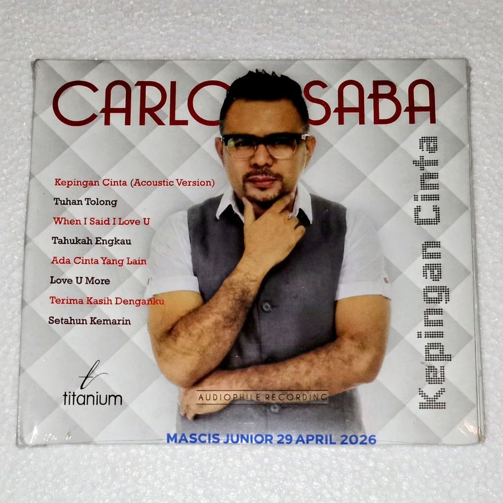 CD Carlo Saba - Kepingan Cinta eks. Kahitna