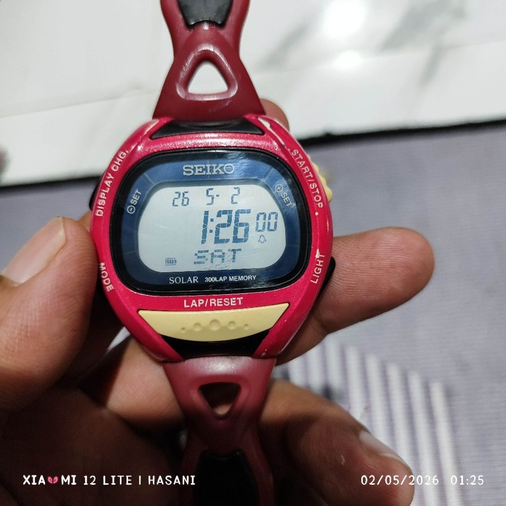 seiko prospek Runner solar energi